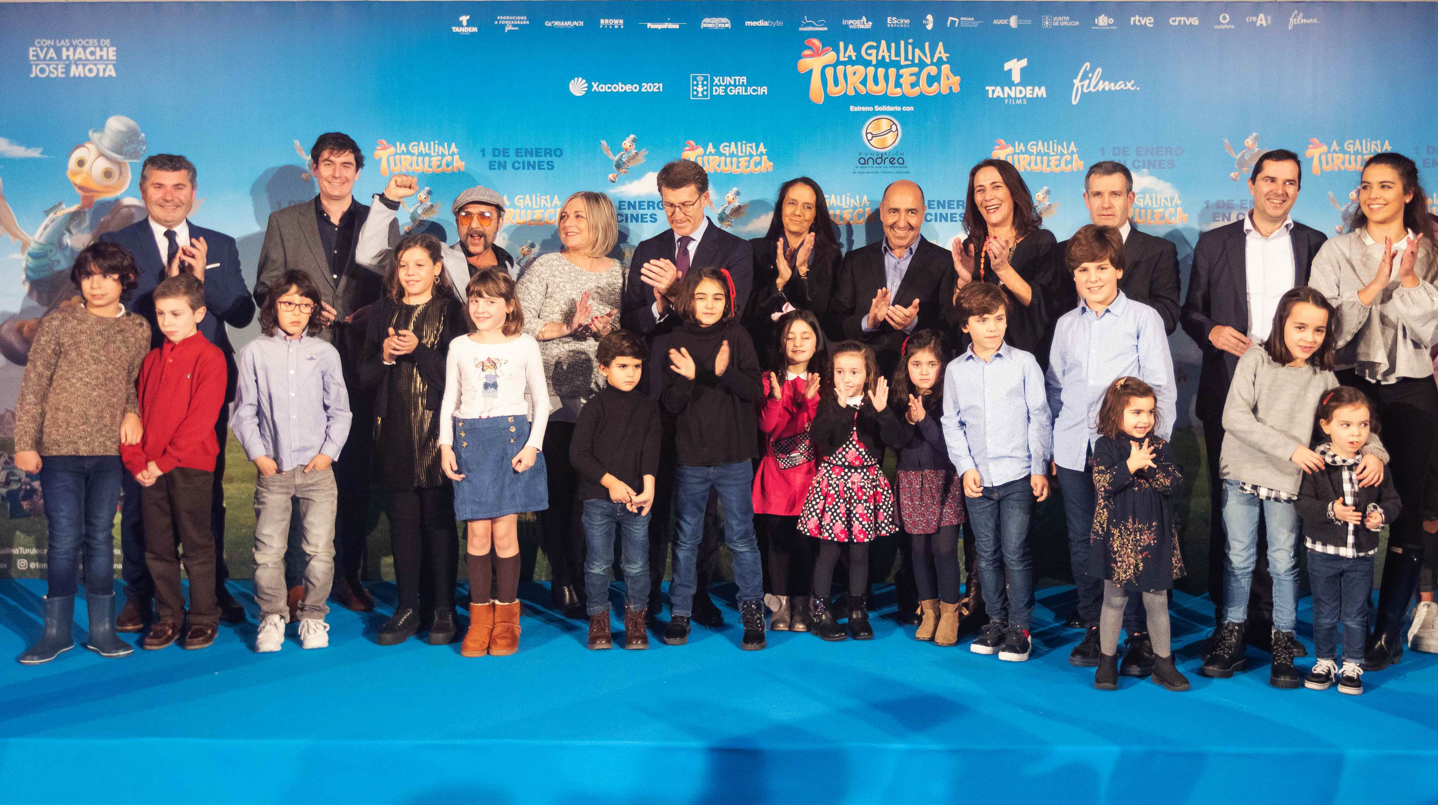 Galicia embraced the charity premiere of Turu, the Wacky Hen
